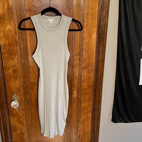 James Perse Platinum Scoop back dress, size 0. Like new, never worn! - Picture 1 of 5